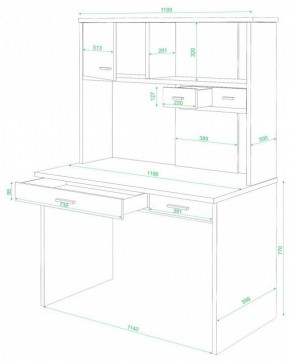 Стол компьютерный СК-60 в Нижнем Тагиле - nizhniy-tagil.mebel24.online | фото 2