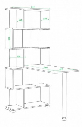 Стол компьютерный СЛ-5СТ в Нижнем Тагиле - nizhniy-tagil.mebel24.online | фото 2
