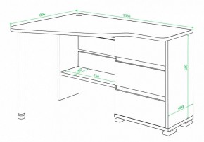 Стол письменный Домино СР-322С в Нижнем Тагиле - nizhniy-tagil.mebel24.online | фото 2