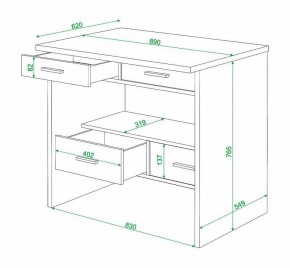 Стол письменный Живой дизайн СК-12 в Нижнем Тагиле - nizhniy-tagil.mebel24.online | фото 2