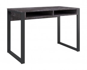 Стол письменный Лунар (Камень темный/Черный) в Нижнем Тагиле - nizhniy-tagil.mebel24.online | фото