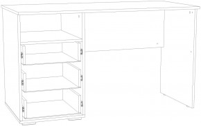 Стол письменный НМ 041.40 "Банни" (Бисквит) в Нижнем Тагиле - nizhniy-tagil.mebel24.online | фото 5