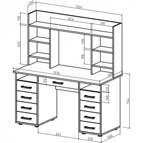 Стол письменный Остин-14Я в Нижнем Тагиле - nizhniy-tagil.mebel24.online | фото 2