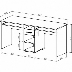 Стол письменный Остин в Нижнем Тагиле - nizhniy-tagil.mebel24.online | фото 3