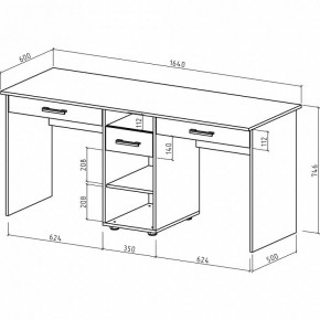 Стол письменный Остин-7Я в Нижнем Тагиле - nizhniy-tagil.mebel24.online | фото 2