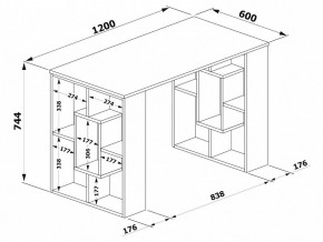 Стол письменный СПм-15 в Нижнем Тагиле - nizhniy-tagil.mebel24.online | фото 3