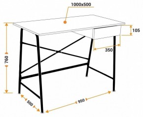 Стол письменный WD-12 в Нижнем Тагиле - nizhniy-tagil.mebel24.online | фото 10