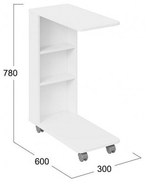 Стол придиванный Тип 14 в Нижнем Тагиле - nizhniy-tagil.mebel24.online | фото 3