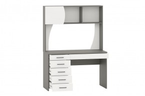 Стол рабочий СИГМА (графит/белый) в Нижнем Тагиле - nizhniy-tagil.mebel24.online | фото 2