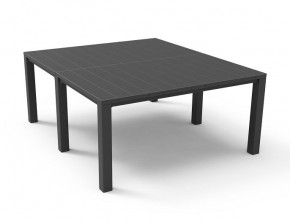 Стол раскладной Джули (Julie Double table 2 configurations) Графит в Нижнем Тагиле - nizhniy-tagil.mebel24.online | фото 3