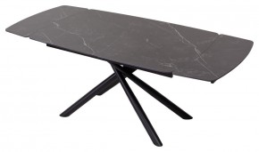 Стол RIVOLI 140 MATT BLACK MARBLE SOLID CERAMIC / BLACK, ®DISAUR в Нижнем Тагиле - nizhniy-tagil.mebel24.online | фото 3