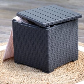 Стол с функцией хранения Виго (Vigo storage box) графит в Нижнем Тагиле - nizhniy-tagil.mebel24.online | фото 1