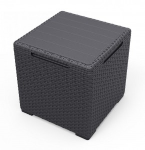 Стол с функцией хранения Виго (Vigo storage box) графит в Нижнем Тагиле - nizhniy-tagil.mebel24.online | фото 2