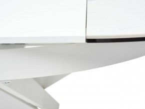 Стол TRENTO 120 HIGH GLOSS STATUARIO Белый мрамор глянцевый, керамика/ белый каркас, ®DISAUR в Нижнем Тагиле - nizhniy-tagil.mebel24.online | фото 10