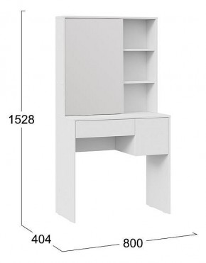 Стол туалетный Вайт в Нижнем Тагиле - nizhniy-tagil.mebel24.online | фото 7