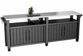 Столик для барбекю 415 Л (Unity Chef 415 L) графит в Нижнем Тагиле - nizhniy-tagil.mebel24.online | фото 3