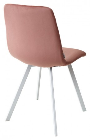 Стул DAIQUIRI BLUVEL-52 PINK / белый каркас, велюр М-City в Нижнем Тагиле - nizhniy-tagil.mebel24.online | фото 3