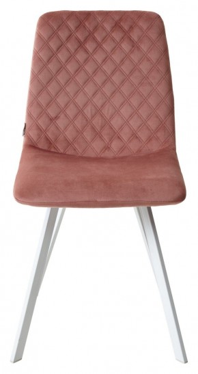 Стул DAIQUIRI BLUVEL-52 PINK / белый каркас, велюр М-City в Нижнем Тагиле - nizhniy-tagil.mebel24.online | фото 4