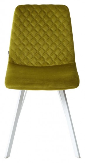 Стул DAIQUIRI BLUVEL-75 OLIVA / белый каркас, велюр М-City в Нижнем Тагиле - nizhniy-tagil.mebel24.online | фото 5