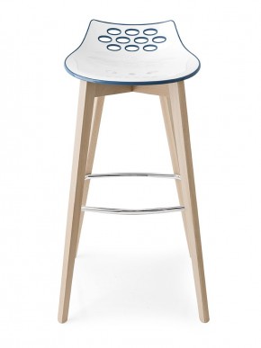 Стул JAM W CB/1487, ash.P12 smoke/ P799-P12P WHITE/ GLOSSY SKY BLUE в Нижнем Тагиле - nizhniy-tagil.mebel24.online | фото