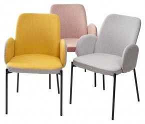Стул NIKKI VF109 розовый / VF110 брусничный М-City в Нижнем Тагиле - nizhniy-tagil.mebel24.online | фото 2
