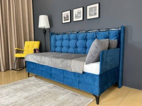 СВЕТЛАНА 3 Кровать линейная (Синий) в Нижнем Тагиле - nizhniy-tagil.mebel24.online | фото 2