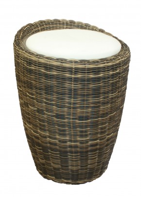 Табурет с местом для хранения LM-1100Rattan, кремовый в Нижнем Тагиле - nizhniy-tagil.mebel24.online | фото