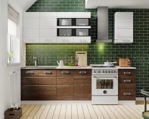 ТЕХНО-2 Кухонный гарнитур 2,0 в Нижнем Тагиле - nizhniy-tagil.mebel24.online | фото