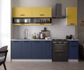 ТЕХНО Кухонный гарнитур 2,0 м Компоновка №2 в Нижнем Тагиле - nizhniy-tagil.mebel24.online | фото 5