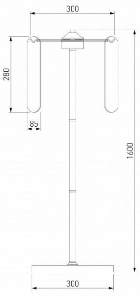 Торшер Eurosvet Claire 01171/3 золото в Нижнем Тагиле - nizhniy-tagil.mebel24.online | фото 3