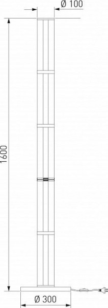 Торшер Eurosvet Stark 80537/1 латунь в Нижнем Тагиле - nizhniy-tagil.mebel24.online | фото 5