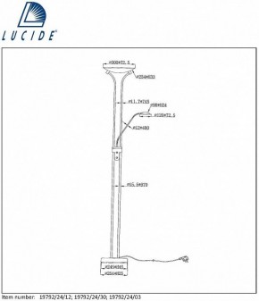 Торшер Lucide Champion-Led 19792/24/03 в Нижнем Тагиле - nizhniy-tagil.mebel24.online | фото 7