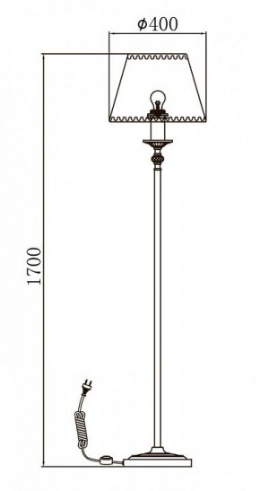 Торшер Maytoni Soffia RC093-FL-01-R в Нижнем Тагиле - nizhniy-tagil.mebel24.online | фото 3