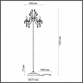 Торшер Odeon Light Versia 4977/3F в Нижнем Тагиле - nizhniy-tagil.mebel24.online | фото 4