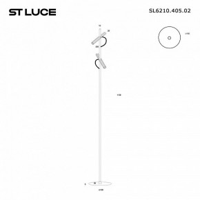 Торшер ST-Luce LILT SL6210.405.02 в Нижнем Тагиле - nizhniy-tagil.mebel24.online | фото 2