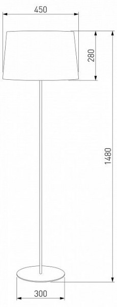 Торшер TK Lighting Maja 2919 Maja в Нижнем Тагиле - nizhniy-tagil.mebel24.online | фото 2