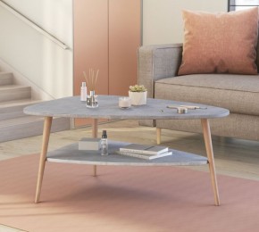 ТРИО Стол журнальный (бетон) в Нижнем Тагиле - nizhniy-tagil.mebel24.online | фото 1