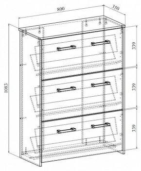 Тумба для обуви Агата АТ-1 в Нижнем Тагиле - nizhniy-tagil.mebel24.online | фото 4