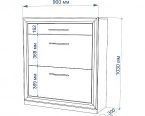 Тумба для обуви Нобиле ОБВ-90 в Нижнем Тагиле - nizhniy-tagil.mebel24.online | фото 4