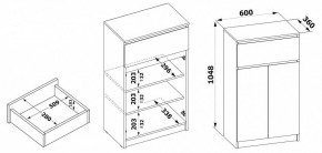 Тумба для обуви ТП-12 в Нижнем Тагиле - nizhniy-tagil.mebel24.online | фото 4