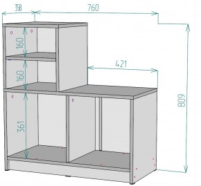 Тумба для прихожей V29 в Нижнем Тагиле - nizhniy-tagil.mebel24.online | фото 2