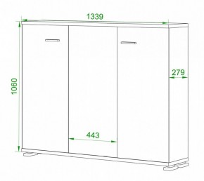 Тумба Домино нельсон ПУ-60-4 в Нижнем Тагиле - nizhniy-tagil.mebel24.online | фото 2