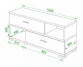 Тумба комбинированная Домино нельсон СБ-40/2 в Нижнем Тагиле - nizhniy-tagil.mebel24.online | фото 2