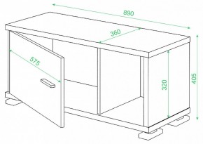 Тумба комбинированная Домино СБ-30/1 в Нижнем Тагиле - nizhniy-tagil.mebel24.online | фото 3