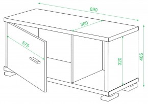 Тумба комбинированная СБ-30/1 в Нижнем Тагиле - nizhniy-tagil.mebel24.online | фото 2