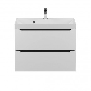 Тумба под раковину Uperwood Tanos 70 см, подвесная, белая/графит в Нижнем Тагиле - nizhniy-tagil.mebel24.online | фото 8