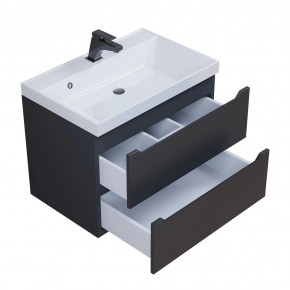 Тумба под раковину Uperwood Tanos 70 см, подвесная, черная матовая в Нижнем Тагиле - nizhniy-tagil.mebel24.online | фото 10