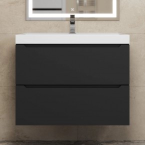 Тумба под раковину Uperwood Tanos 70 см, подвесная, черная матовая в Нижнем Тагиле - nizhniy-tagil.mebel24.online | фото 8