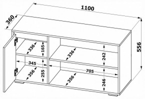 Тумба под ТВ Т-2 в Нижнем Тагиле - nizhniy-tagil.mebel24.online | фото 7