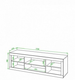 Тумба под ТВ Toivo Кон170 в Нижнем Тагиле - nizhniy-tagil.mebel24.online | фото 2